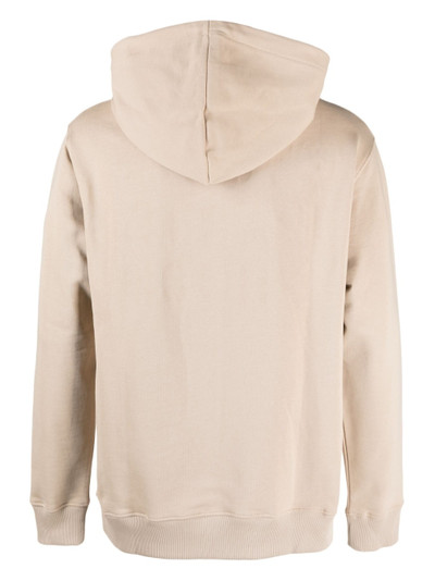 Étude embroidered-logo organic cotton hoodie outlook
