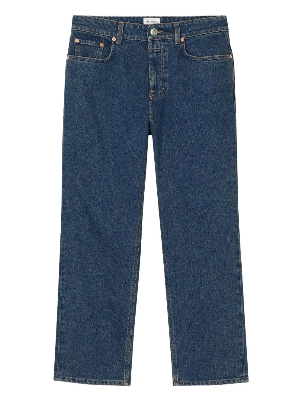 logo-patch jeans - 1