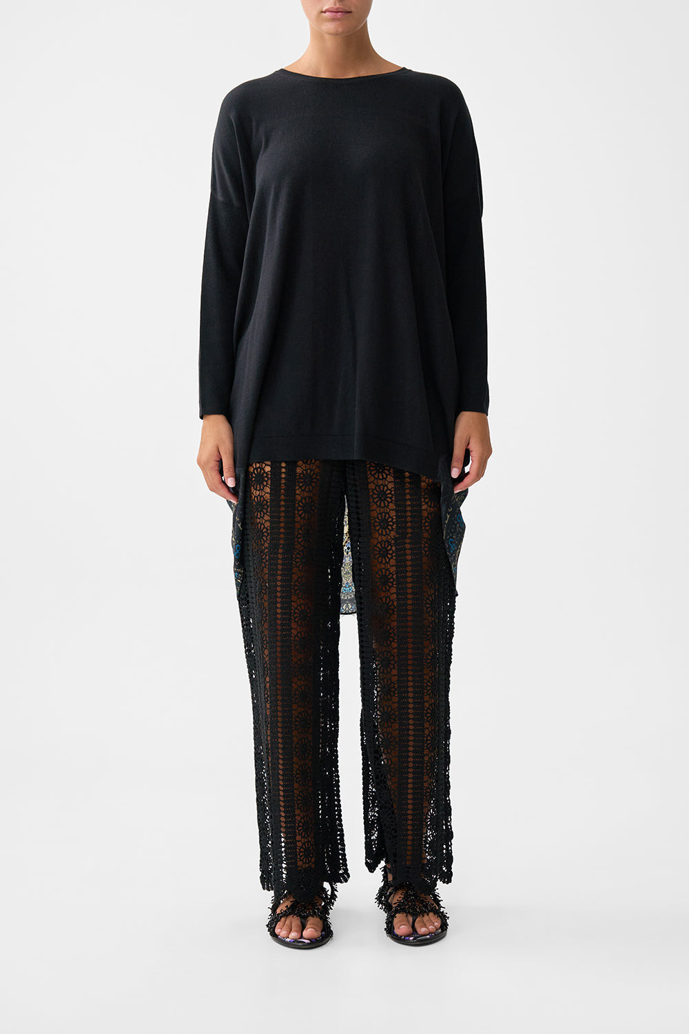 LONG SLEEVE JUMPER WITH PRINT BACK - 2