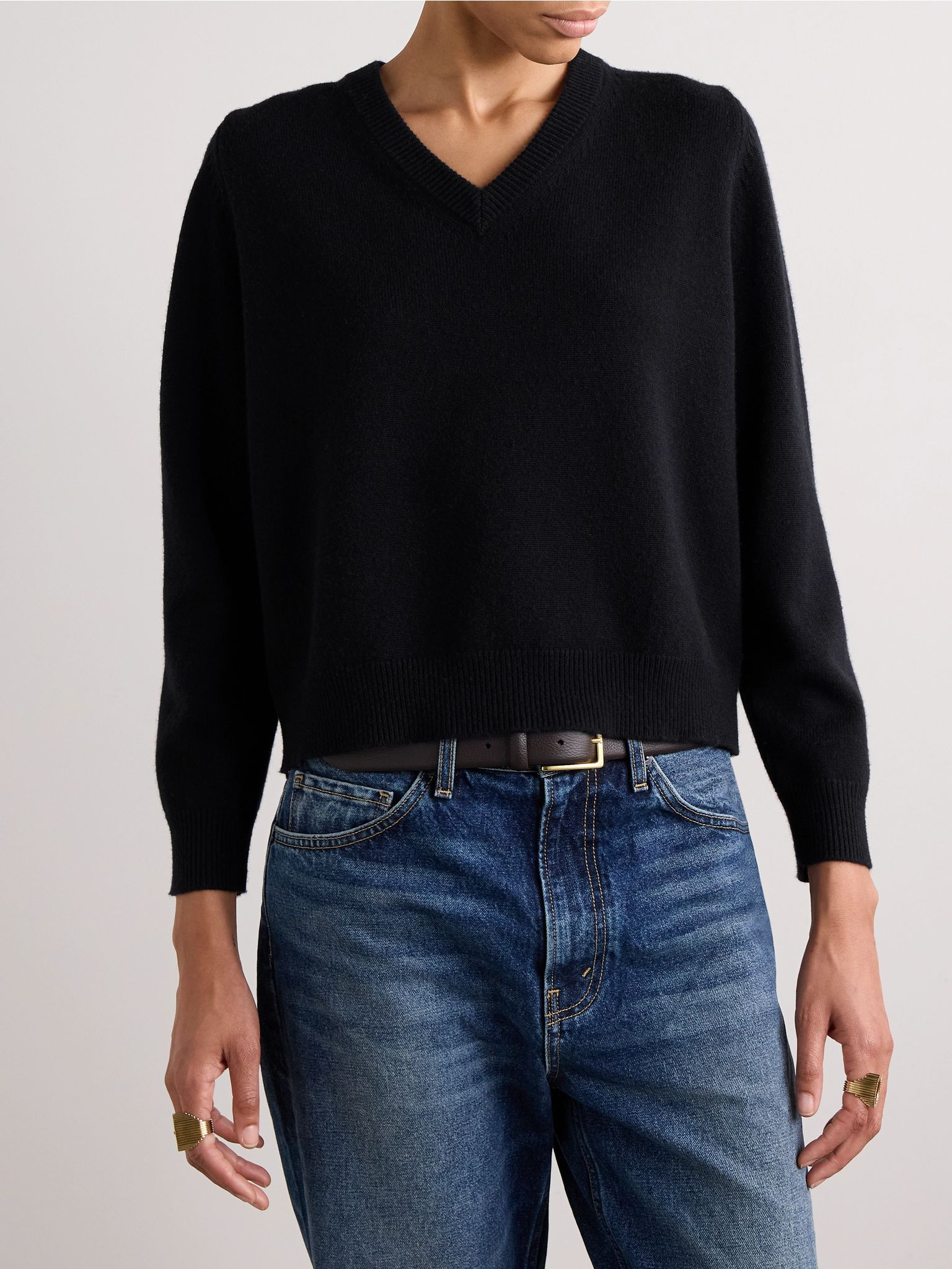 Priya cashmere sweater Midnight blue - 3