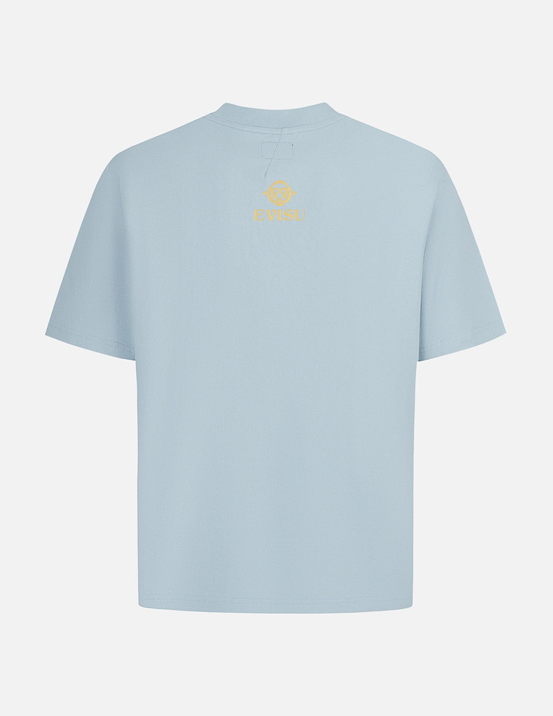 EVISU Brocade Seagull Appliqué Regular Fit T-shirt outlook