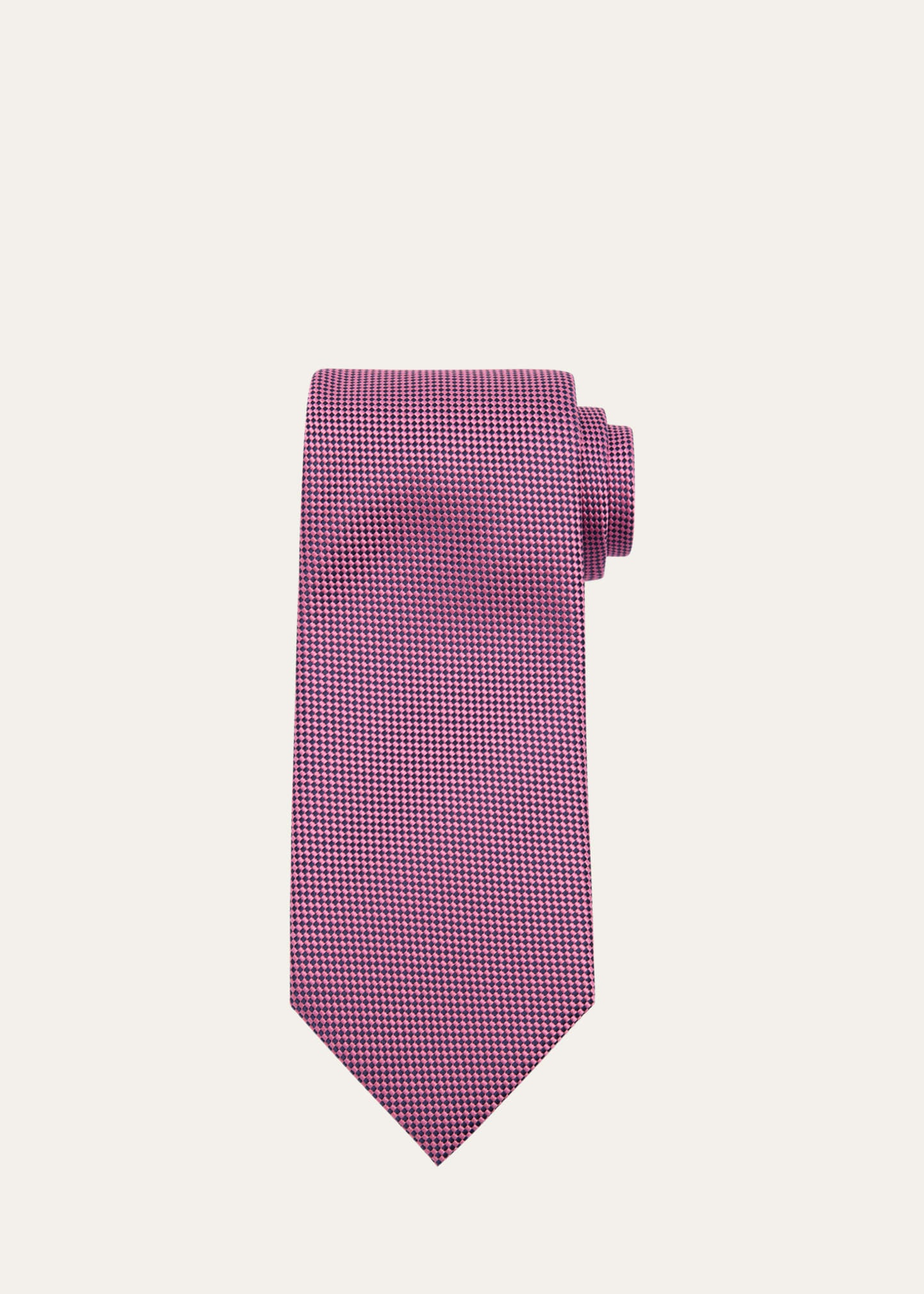 Men's Silk Satin Bow Tie - 1