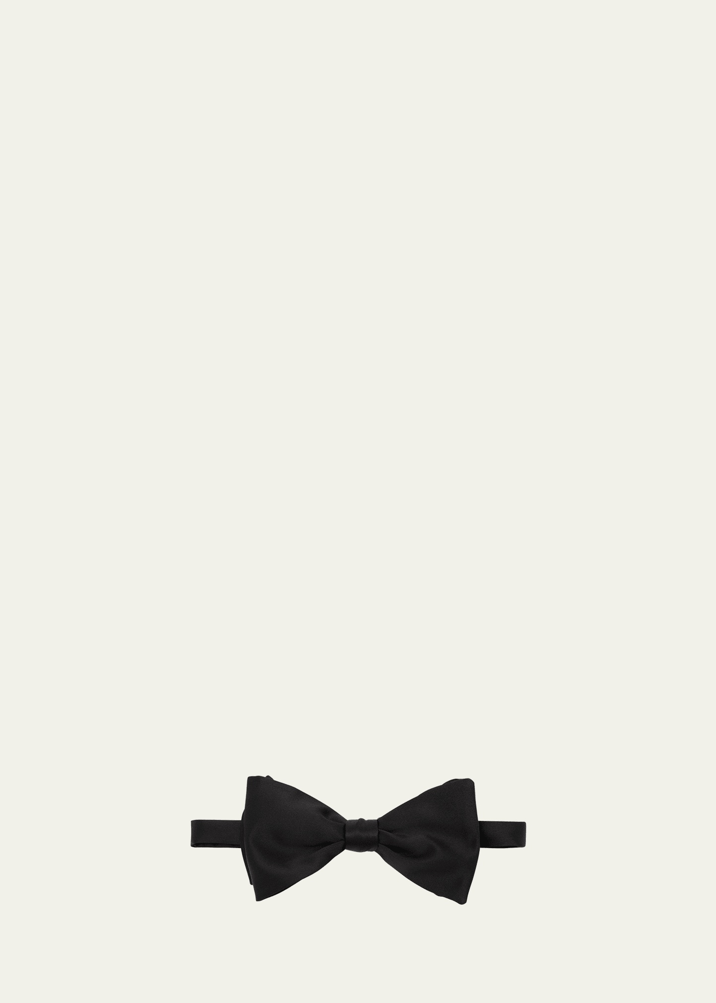 Men's Silk Satin Bow Tie - 1