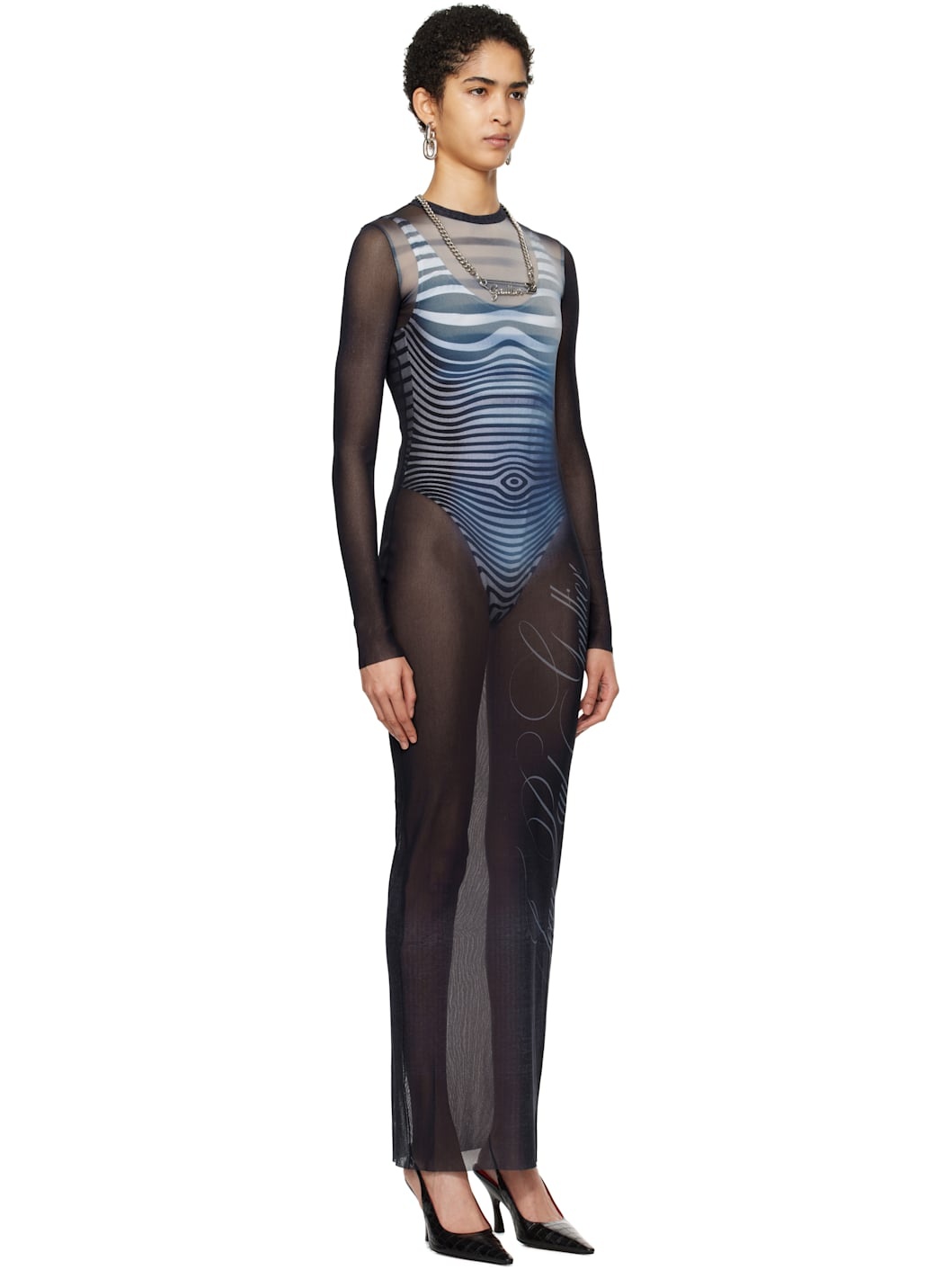 Navy 'Le Mâle' Maxi Dress - 2