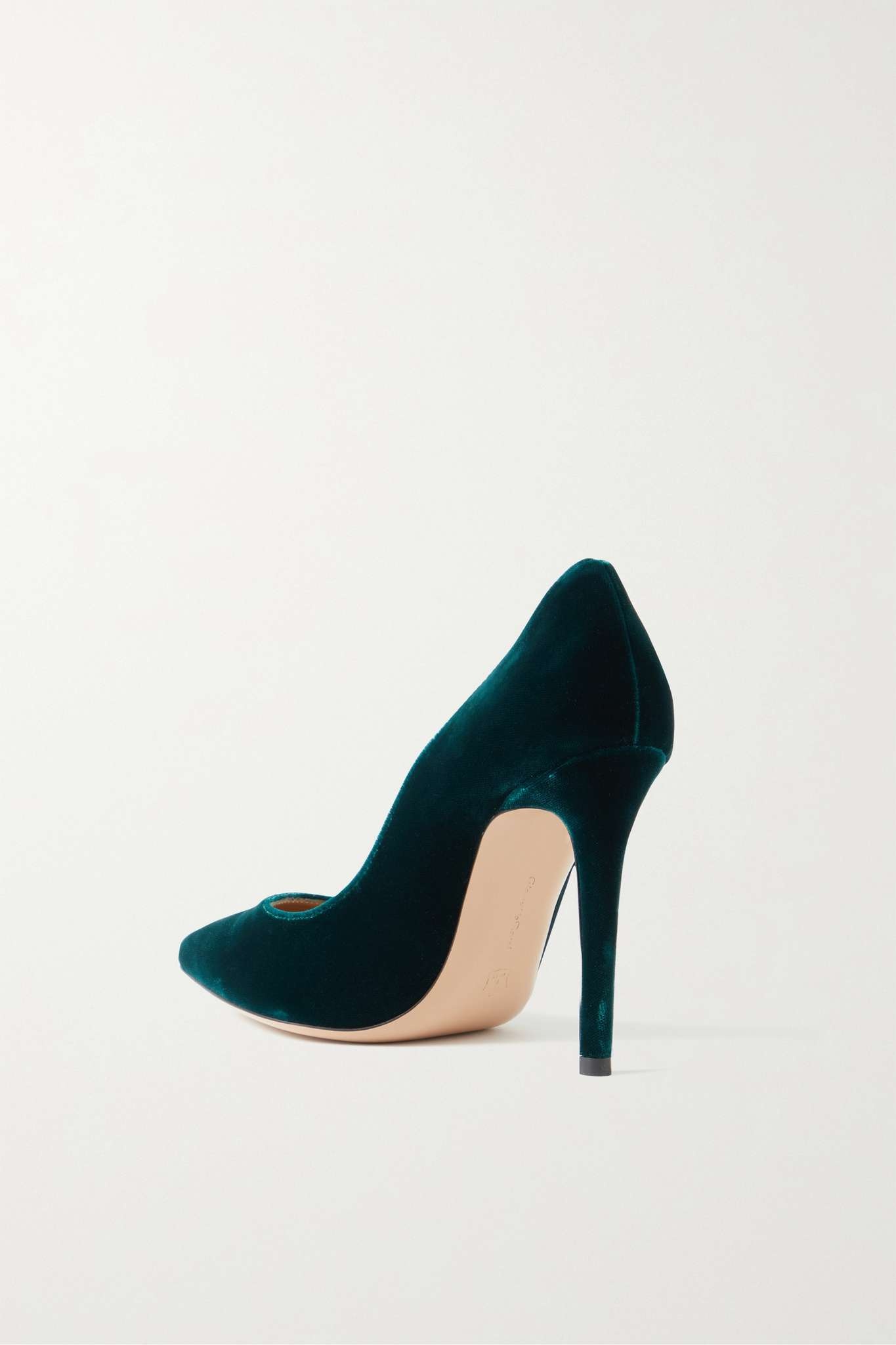Gianvito 105 velvet pumps - 3