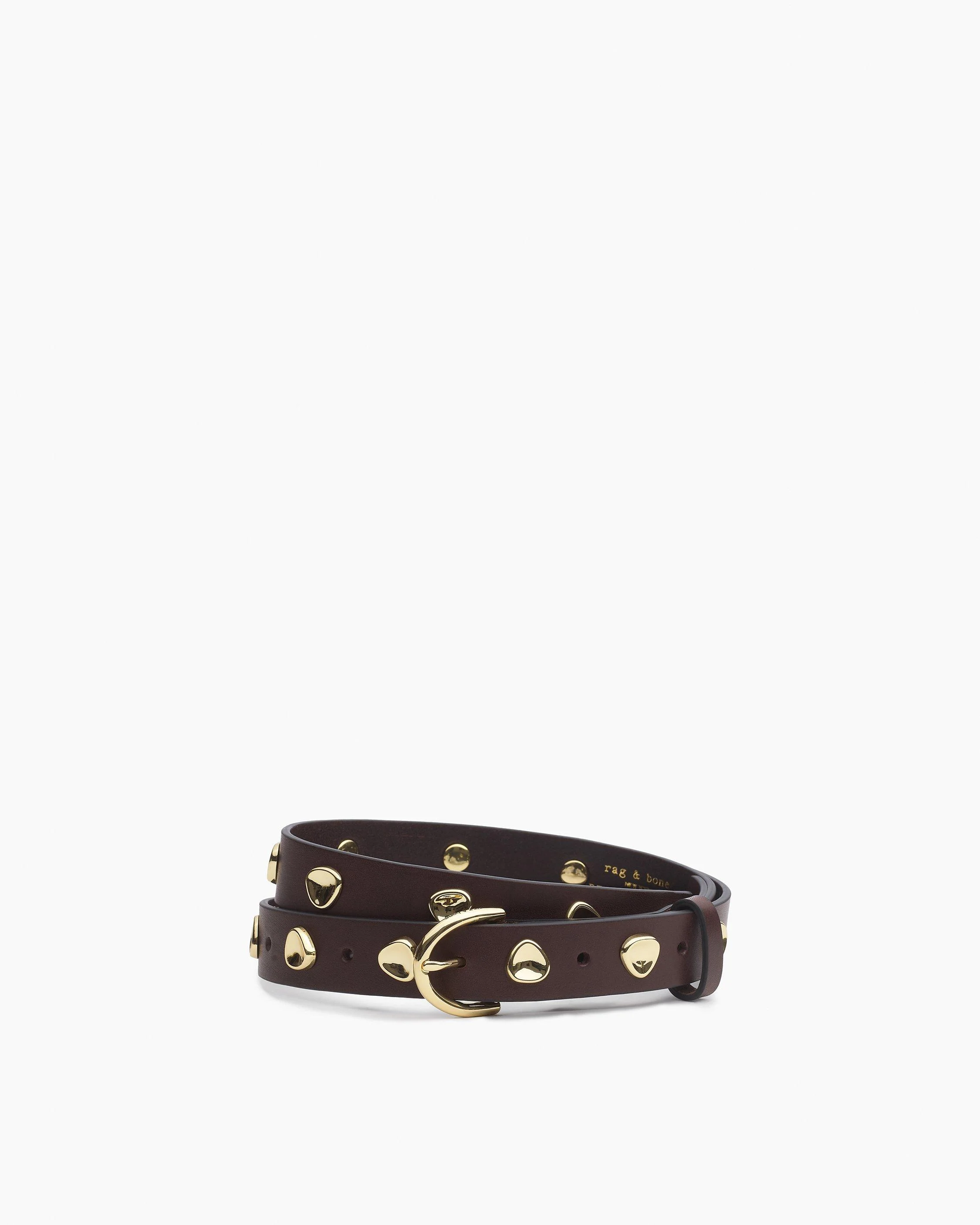 Brynn Studded Leather Belt - 1