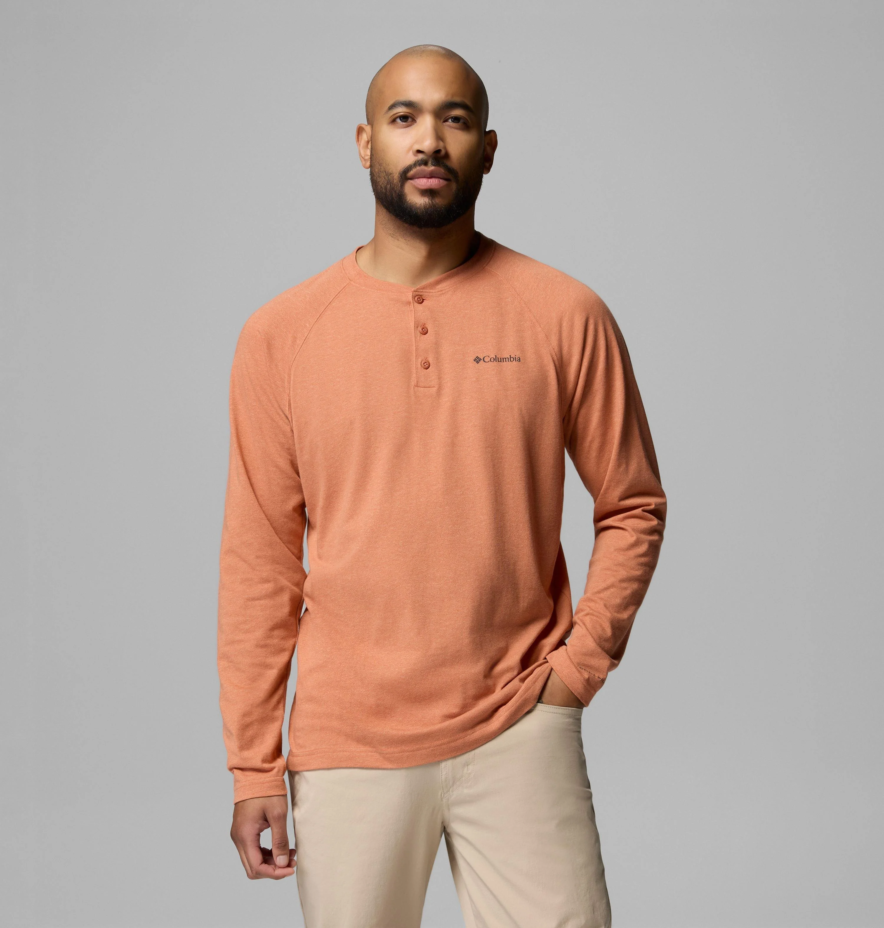 Men's Thistletown Hills Raglan Henley - 1