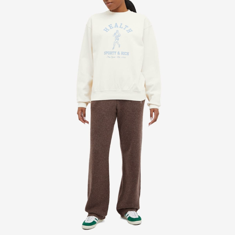 Sporty & Rich NY Running Club Crew Sweat 5