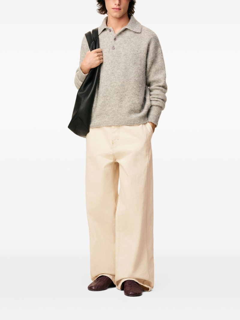 AMI Paris cotton loose-fit jeans outlook