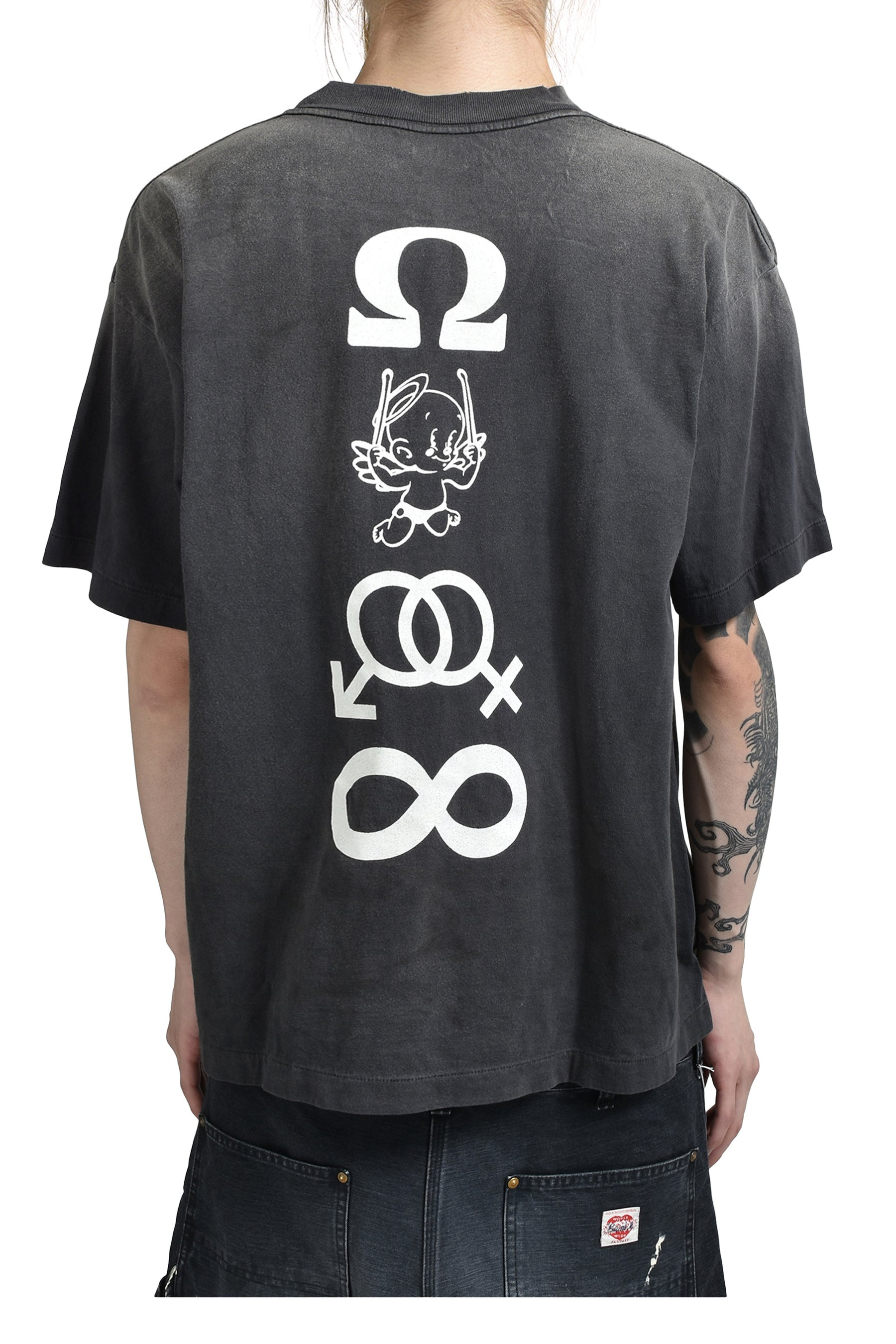 SS TEE/CANDLE / BLK - 2