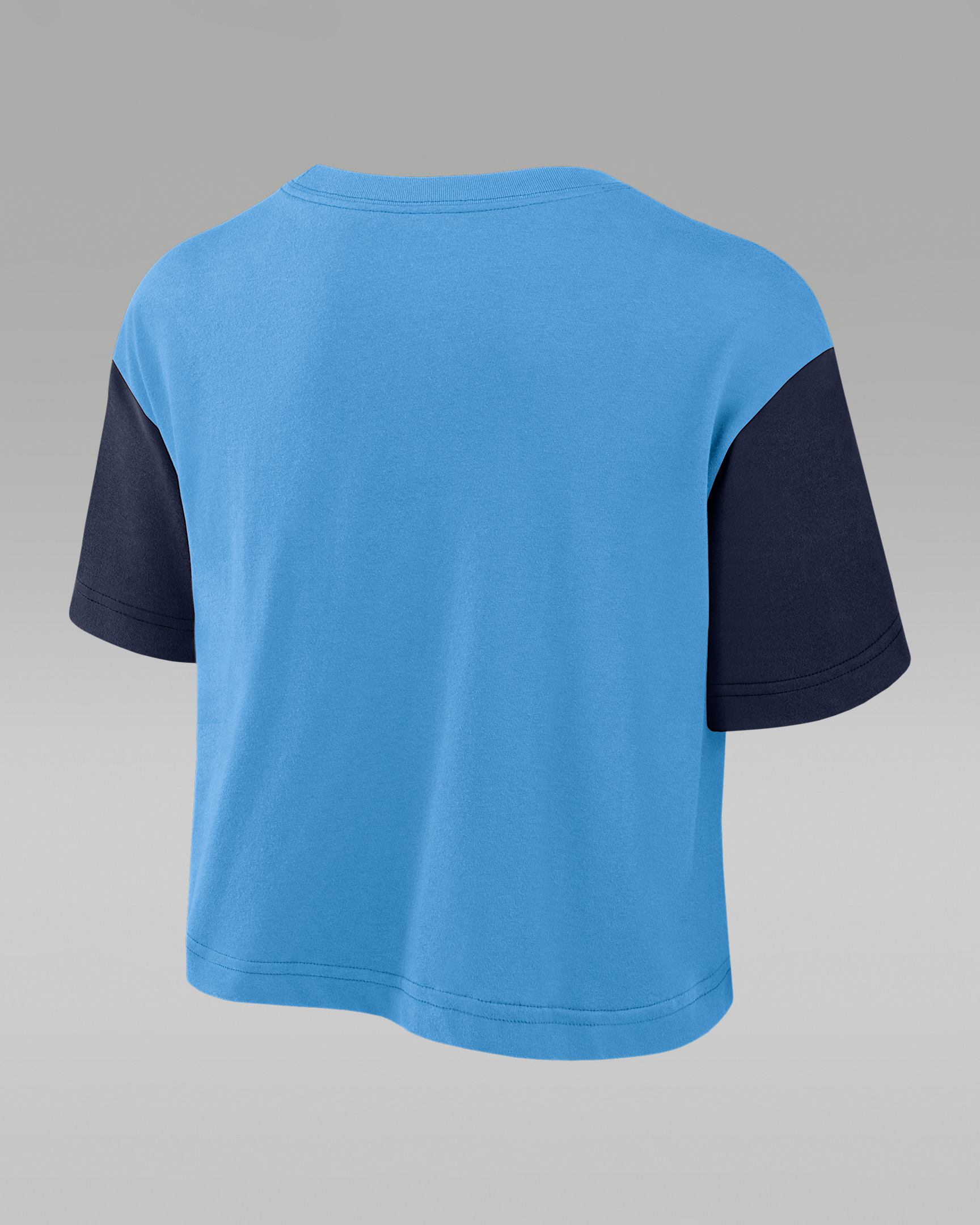 North Carolina Script Women's Jordan Brand Dri-FIT College Cropped T-Shirt - 2
