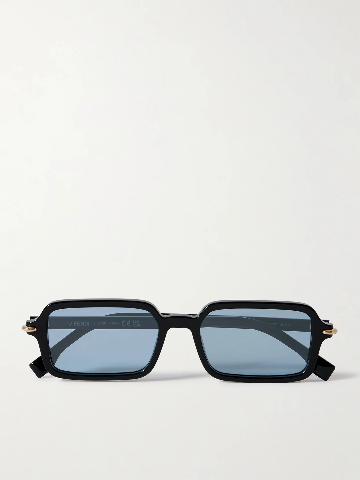 Selleria Rectangle-frame Acetate Sunglasses - 1