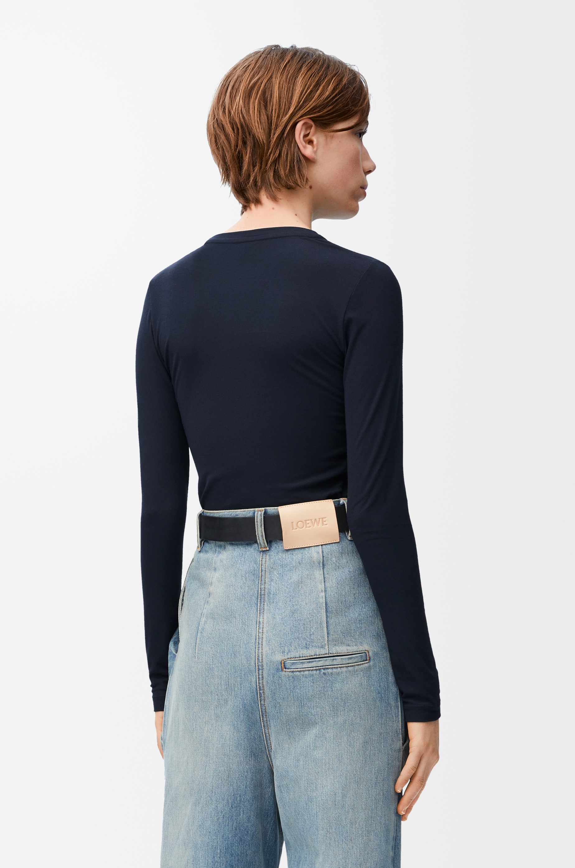 Long sleeve top in modal - 4