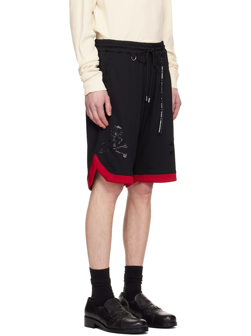 Black Basket Shorts 2