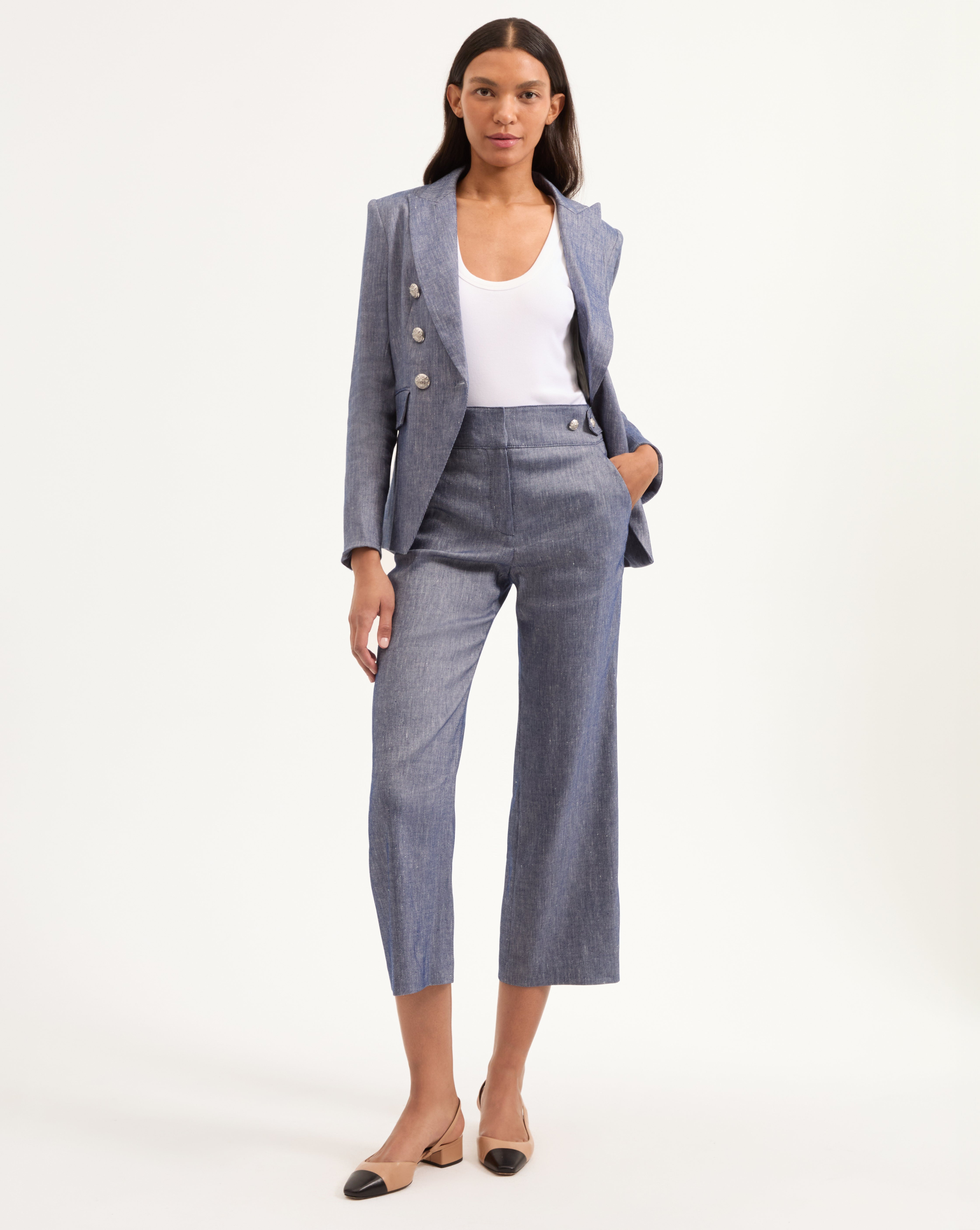 AUBRIE LINEN PANT - 7