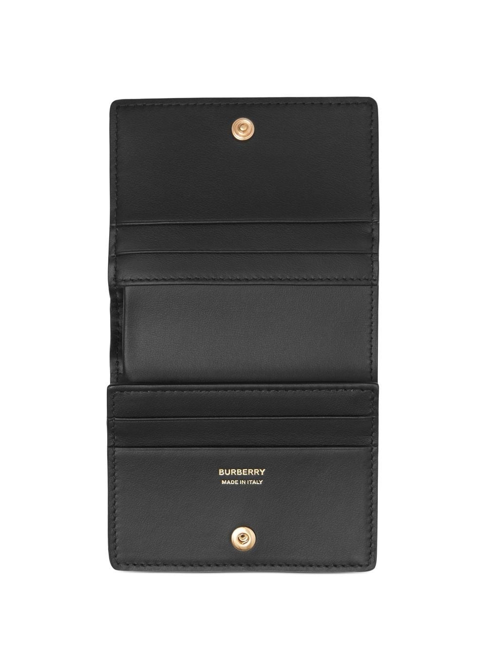 Burberry Grainy Leather Bifold Wallet - Blue | ModeSens