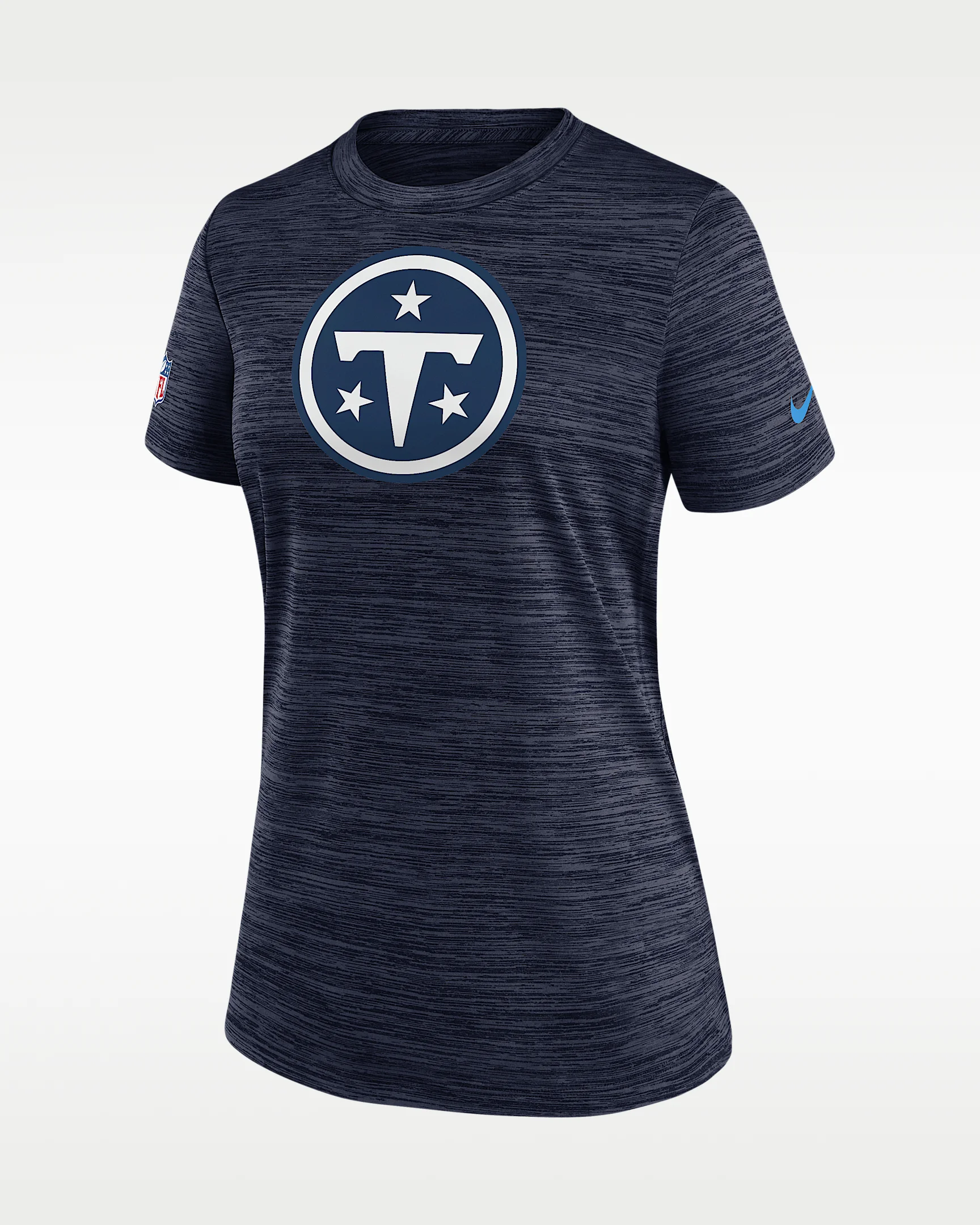 Tennessee Titans Rivalries Collection Sideline Velocity Women's Nike Dri-FIT NFL T-Shirt - 1