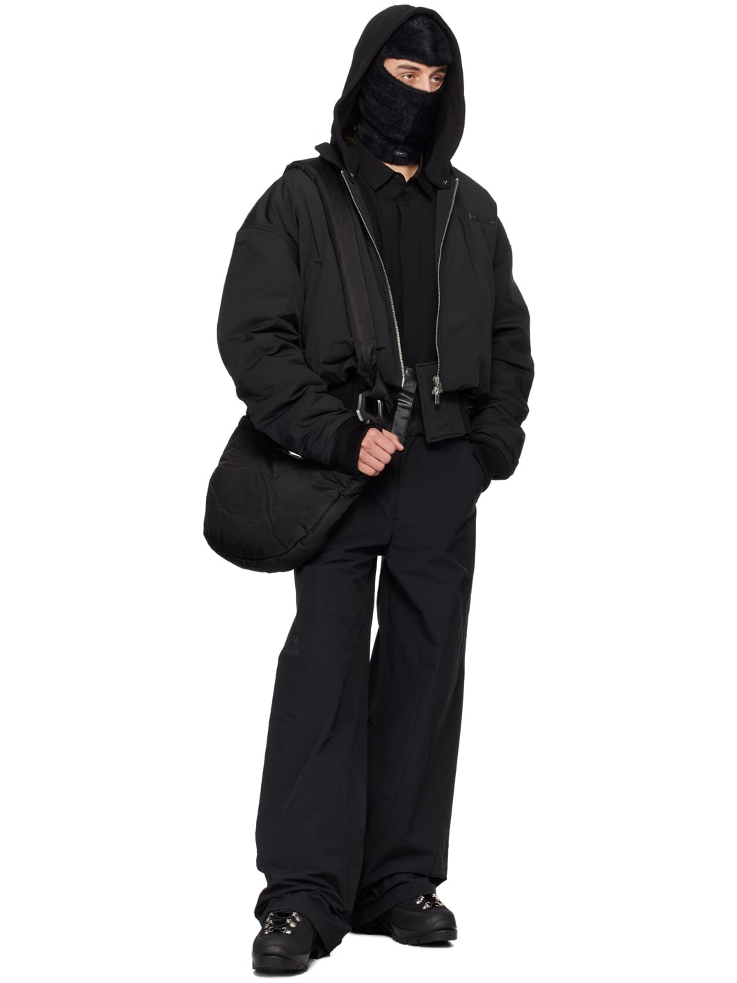 Black Attache Bag - 4
