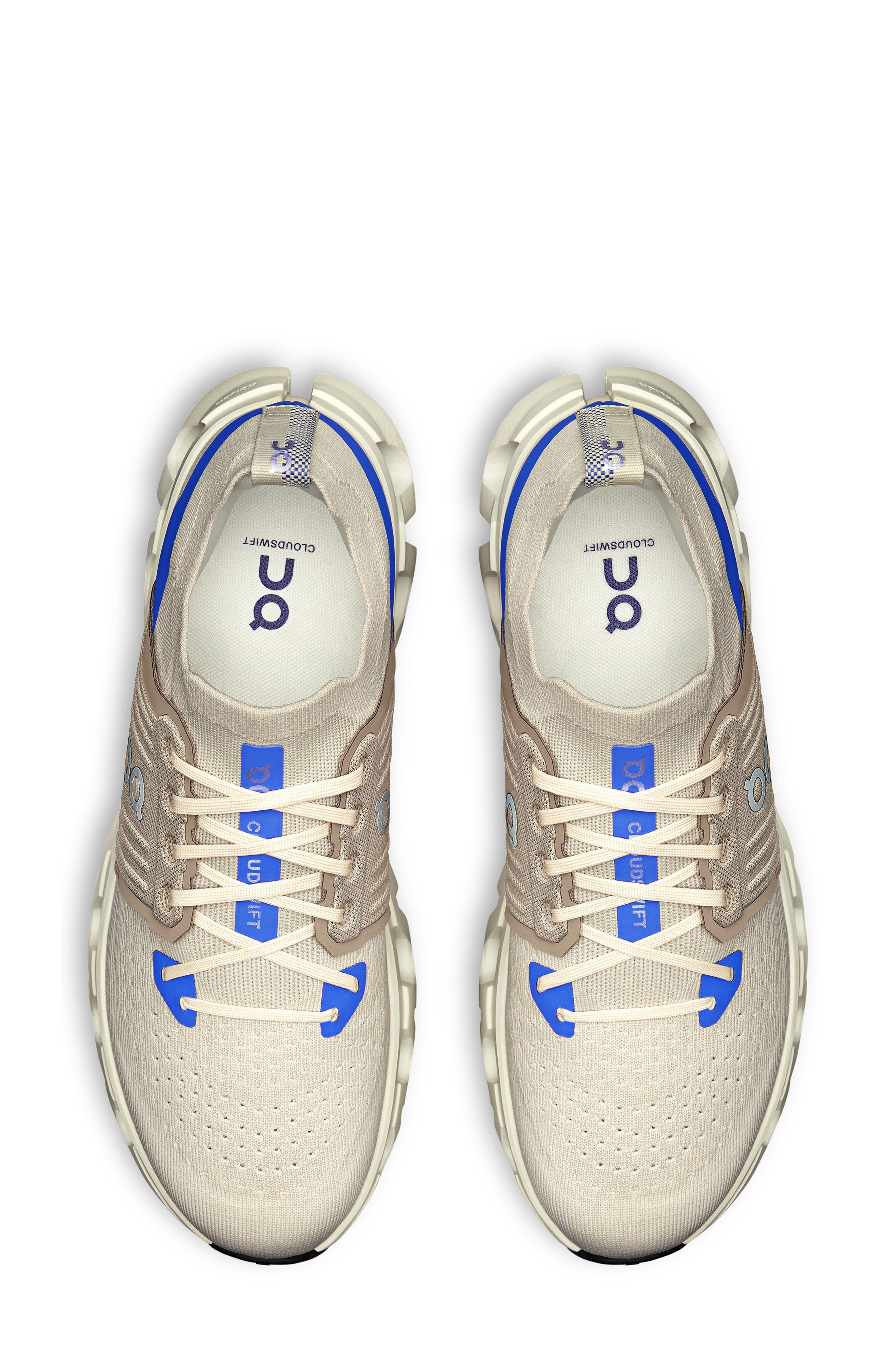 On Cloudswift 4 Running Shoe in Cream/Cobalt at Nordstrom - 3