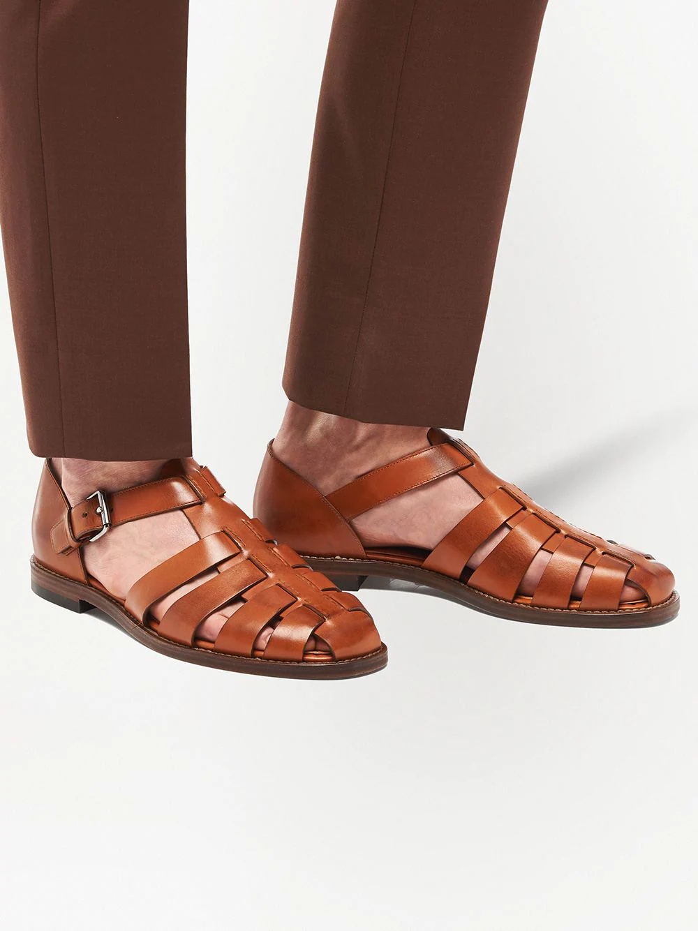 Nevada leather sandals - 5