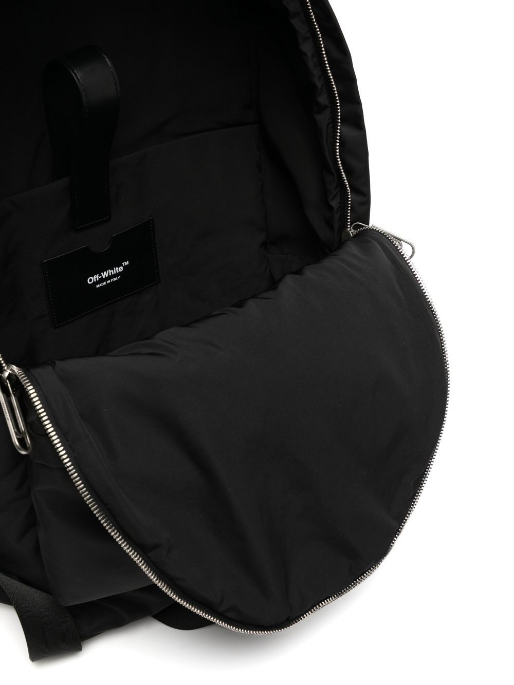 slogan-print backpack - 5