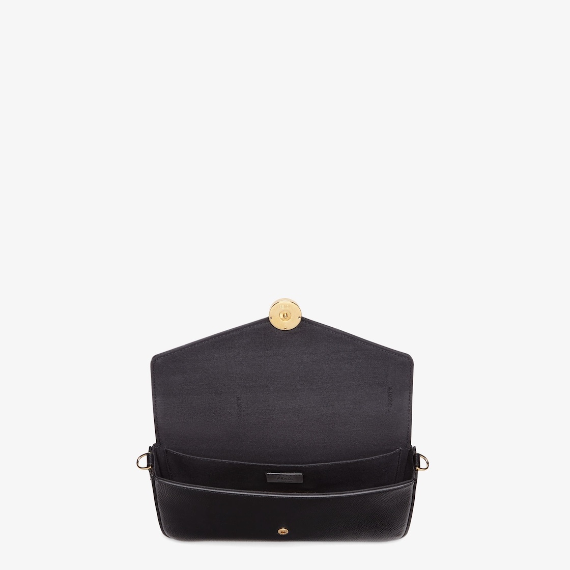 Black leather mini-bag - 5