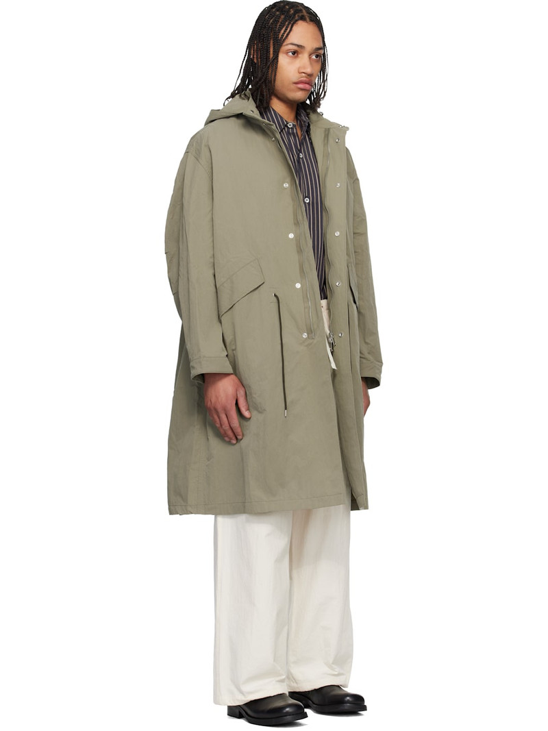Taupe Lotus Coat 2