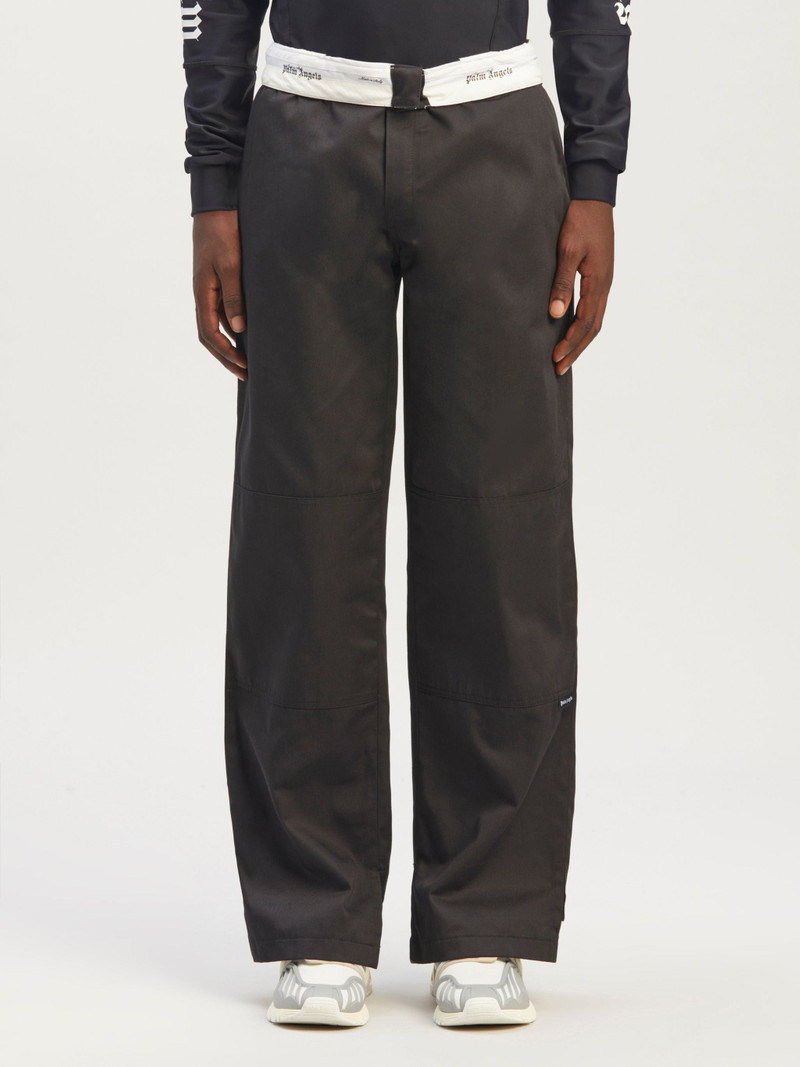 Reversed Waistband Chino Pants 3