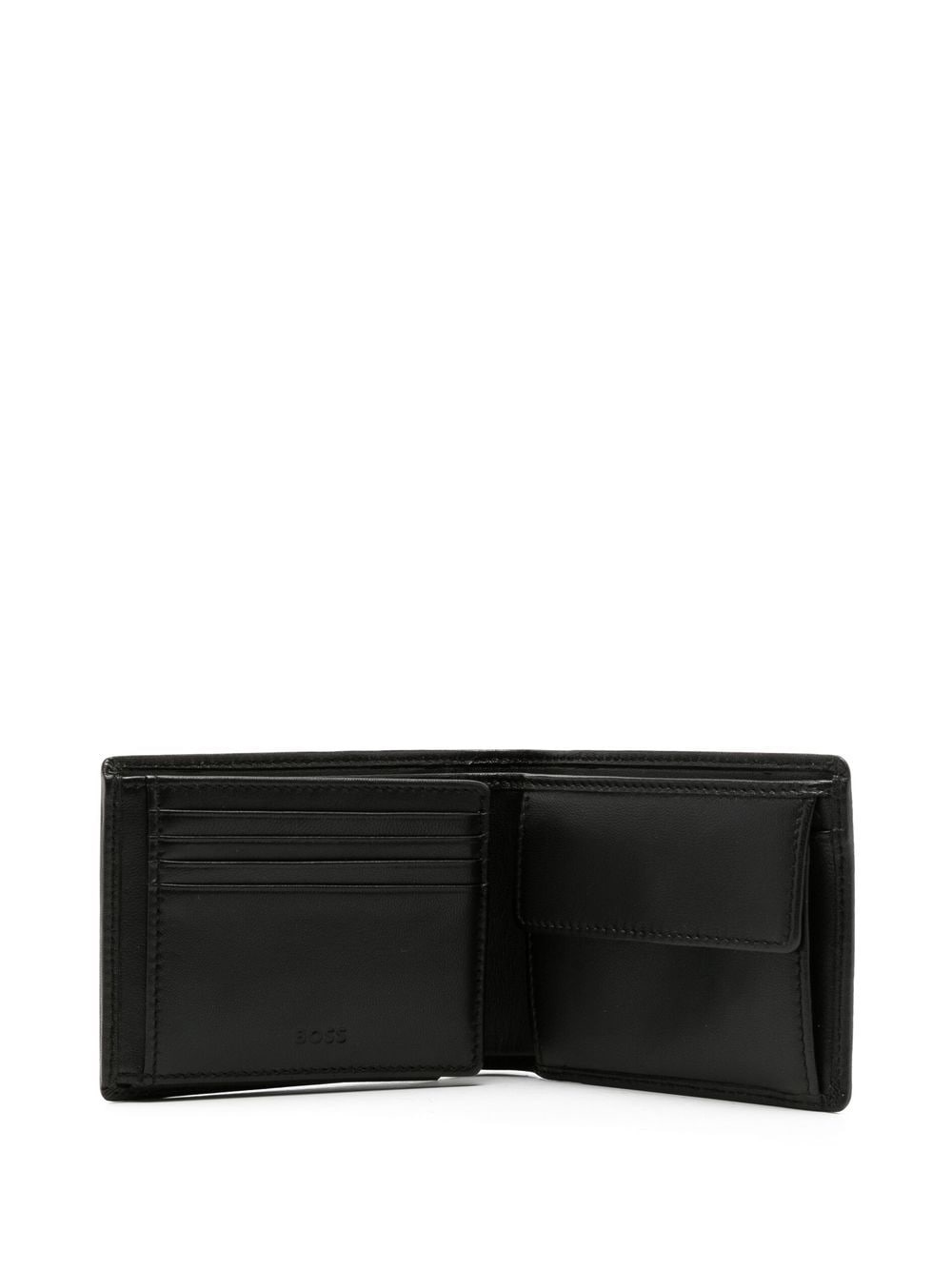 embossed-logo bi-fold wallet - 3
