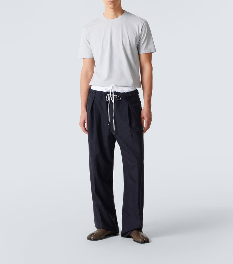 Maison Margiela Tabi leather slip-on shoes outlook