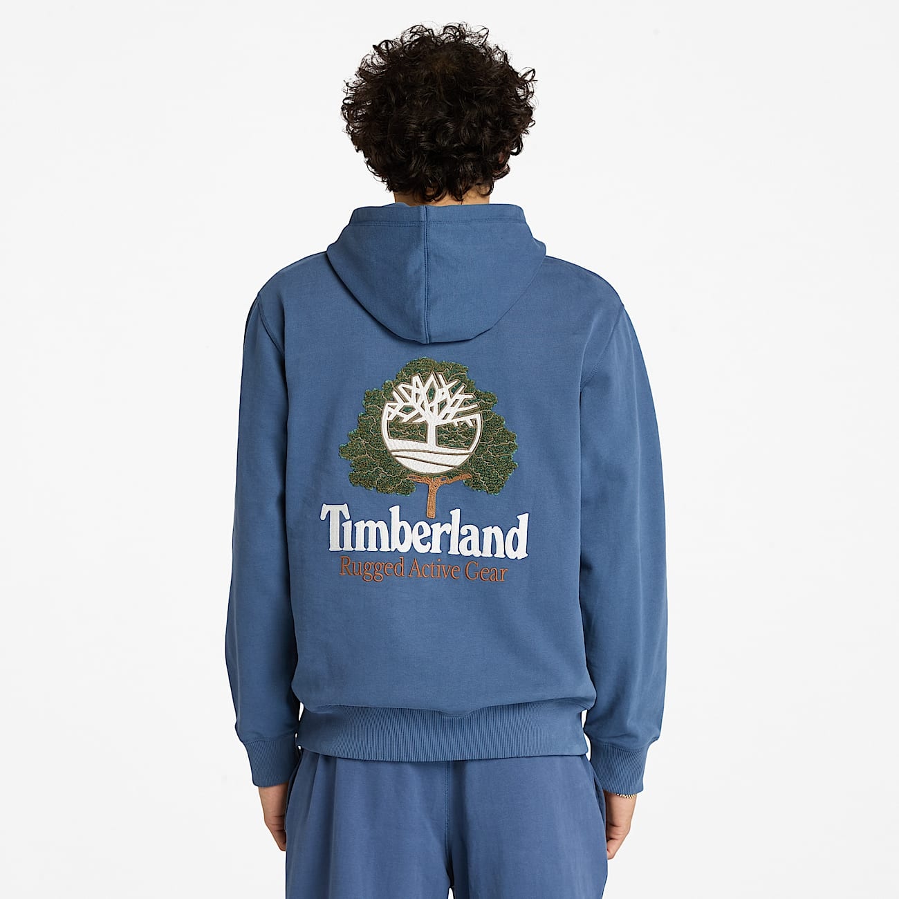 Men's Tree Logo Patch Hoodie - 5