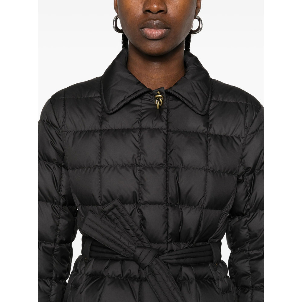 Moncler Black Coats - Single Breasted Coats Women - 3