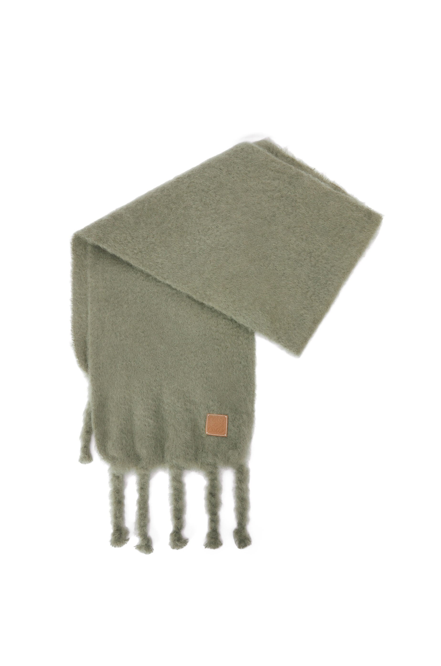 Scarf in mohair and wool - 2
