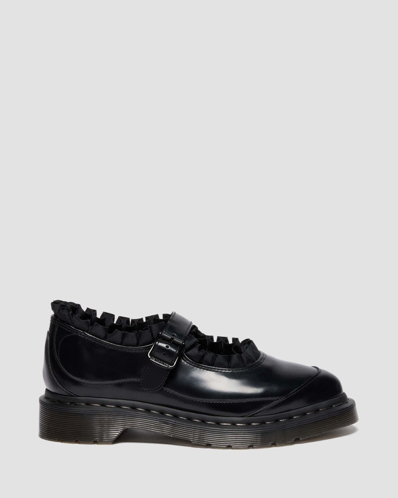 ELPHIE MARY JANE FRILL Leather Shoes 1