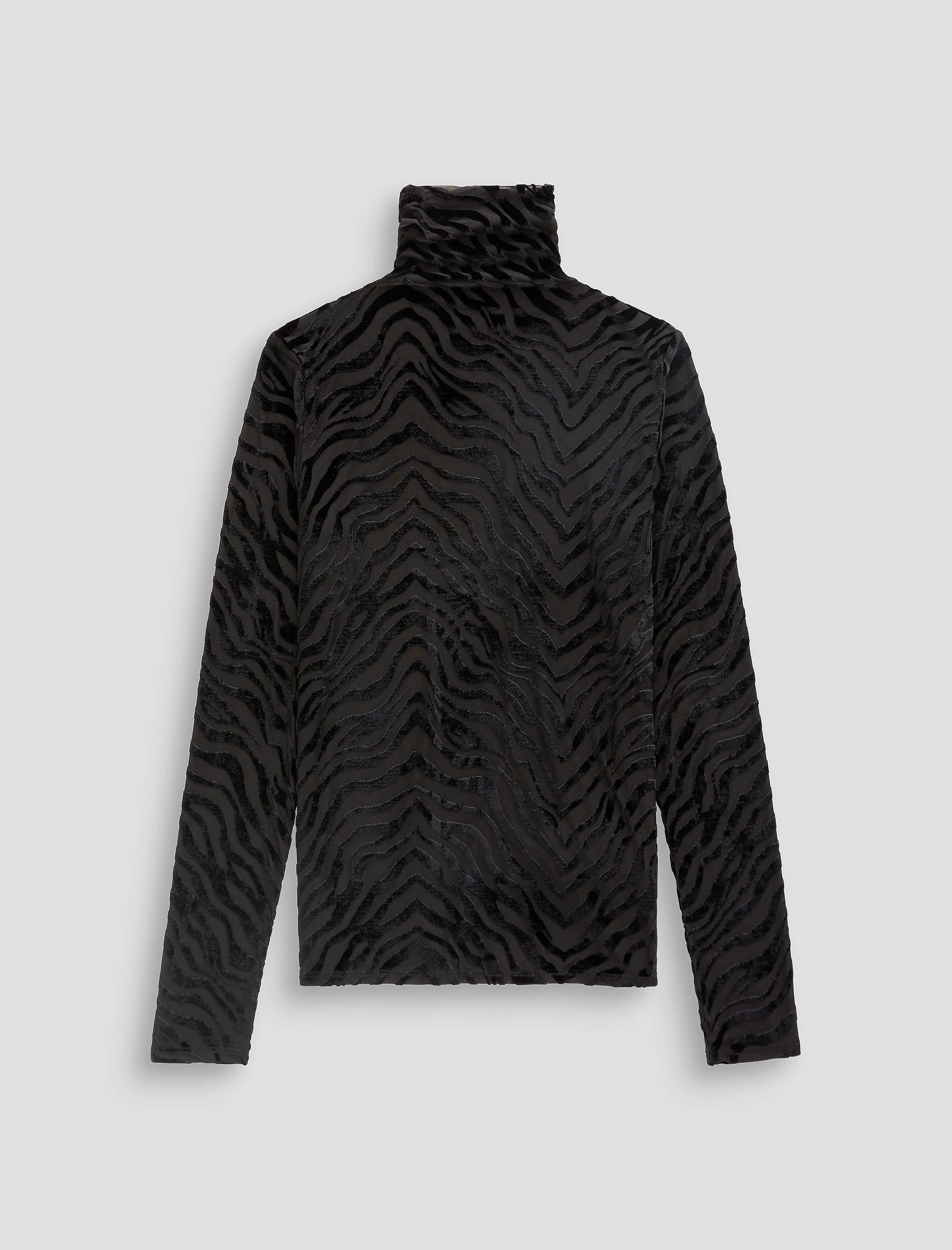 Chels Velvet Turtleneck - 1