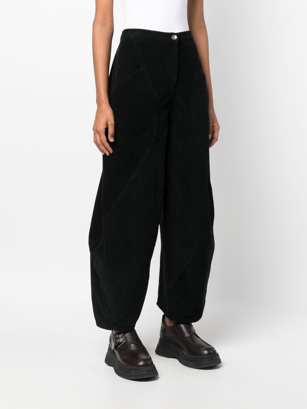 Digi tapered-leg corduroy trousers - 3