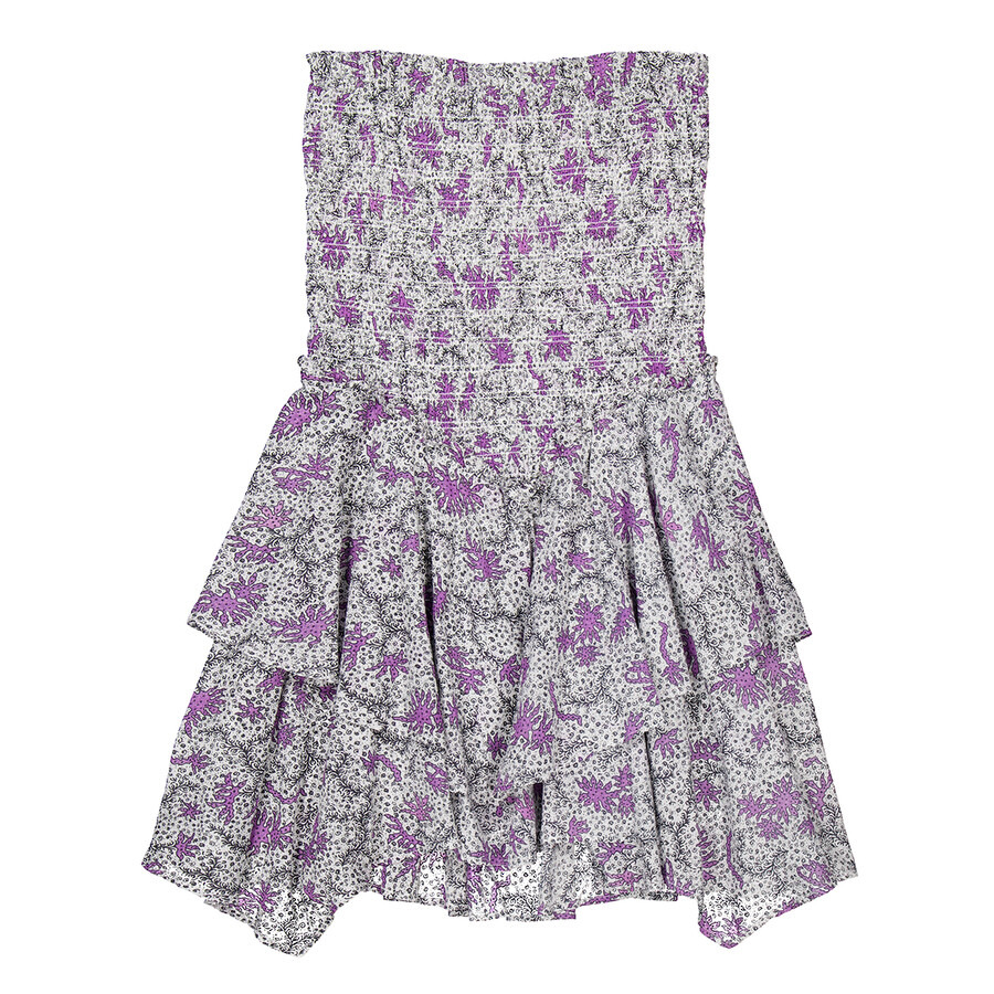 Isabel Marant Anka Smocked Dress - 2