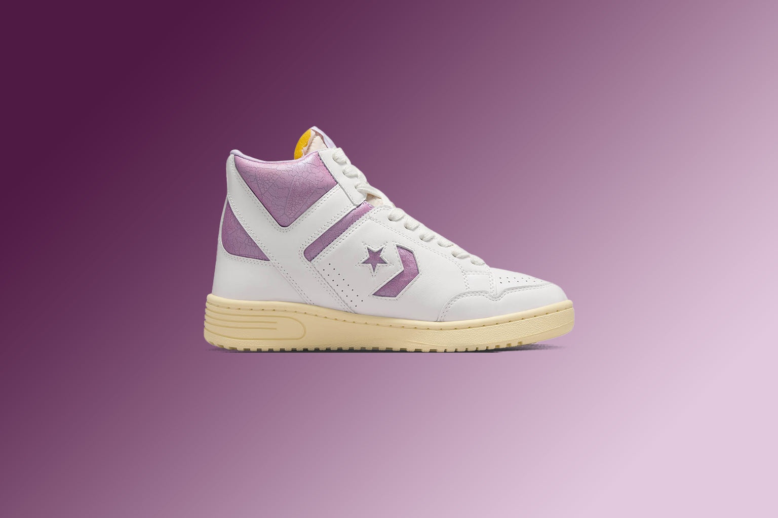 CONVERSE X SHAI WEAPON HI - VINTAGE WHITE/PURPLE - 2