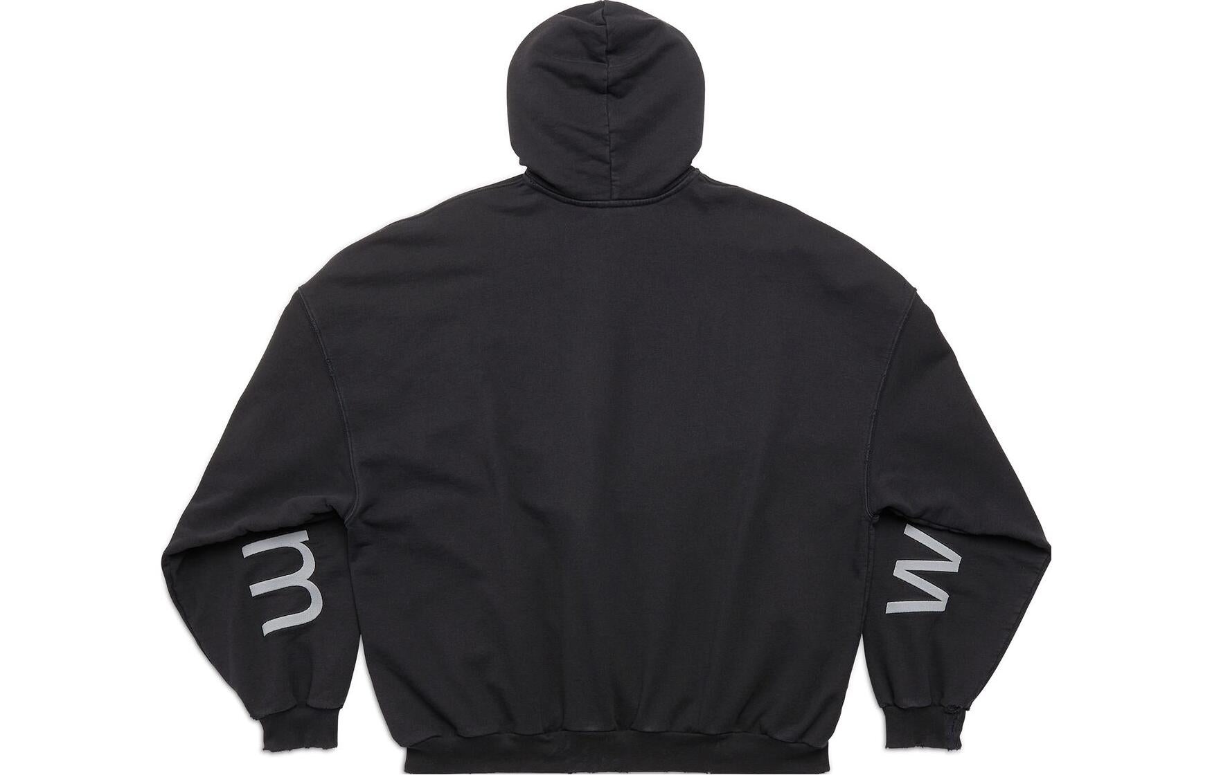 Balenciaga Bal.Com Popover Hoodie 'Black' 739024TOVN98151 - 2