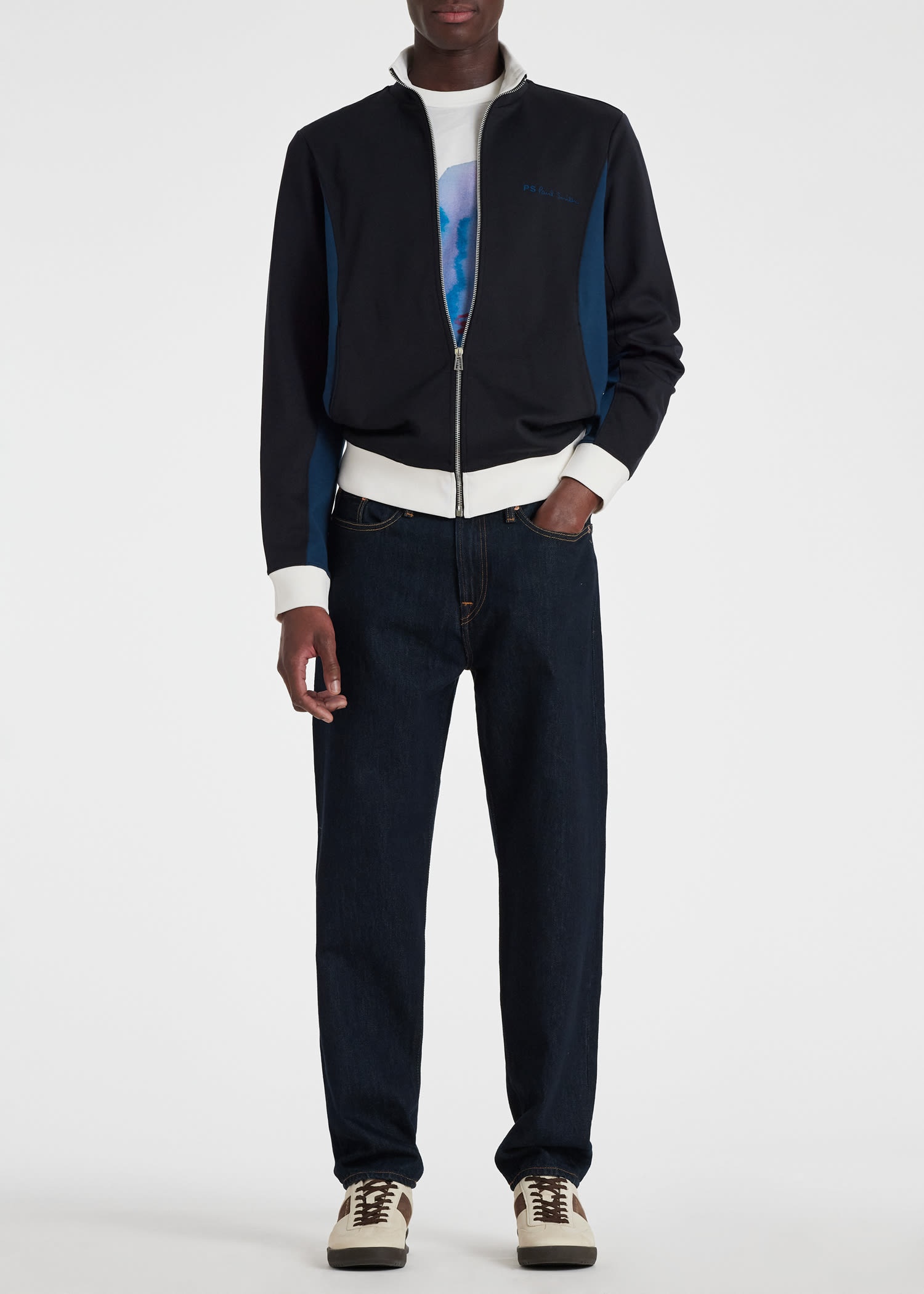 Tapered-Fit 'Organic Authentic Twill' Jeans - 7