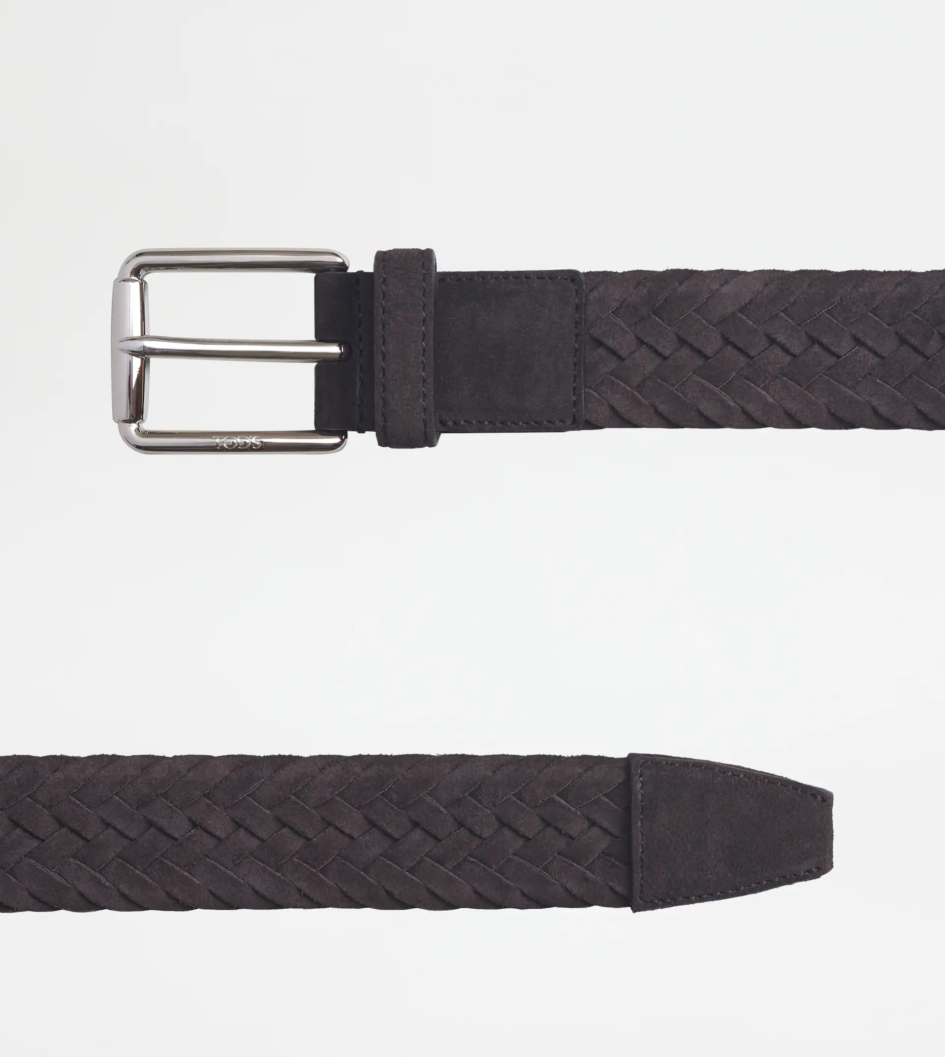 BELT IN SUEDE - BROWN - 2