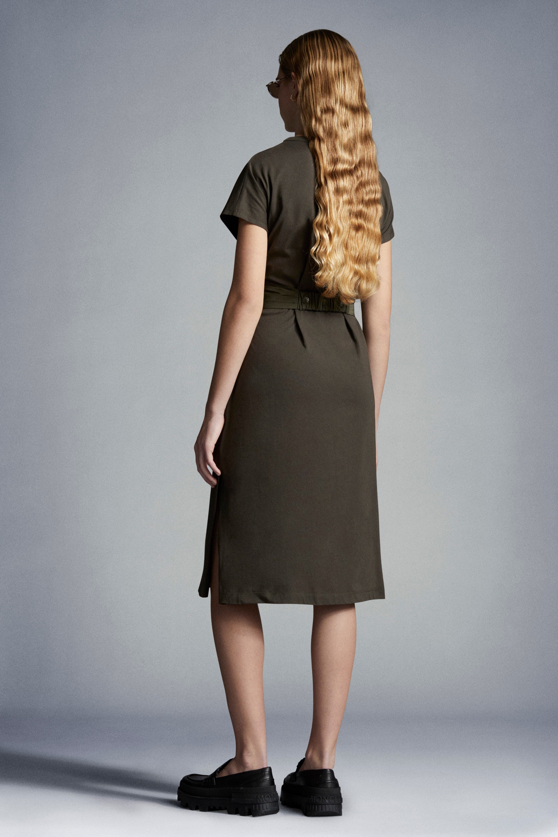 Belted Midi Dress - 5