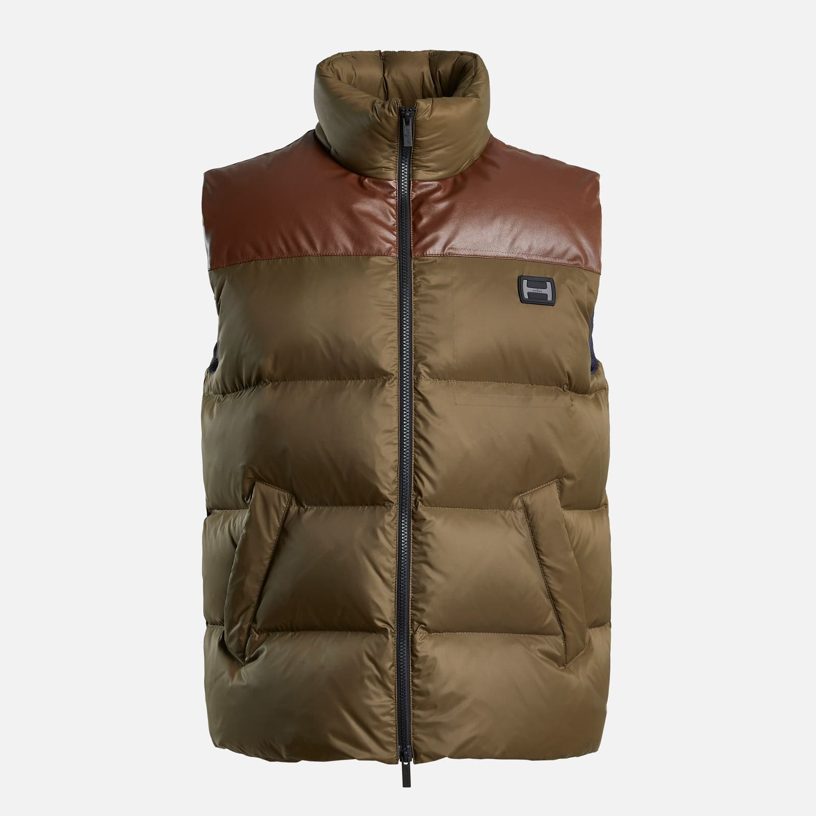 Down Gilet Green - 1