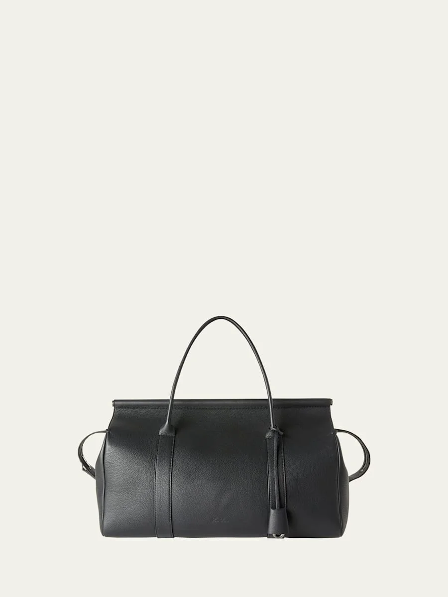 Men's Loom L42 Leather Weekender Bag - 1