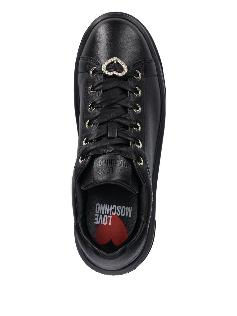 embellished lace-up sneakers - 2