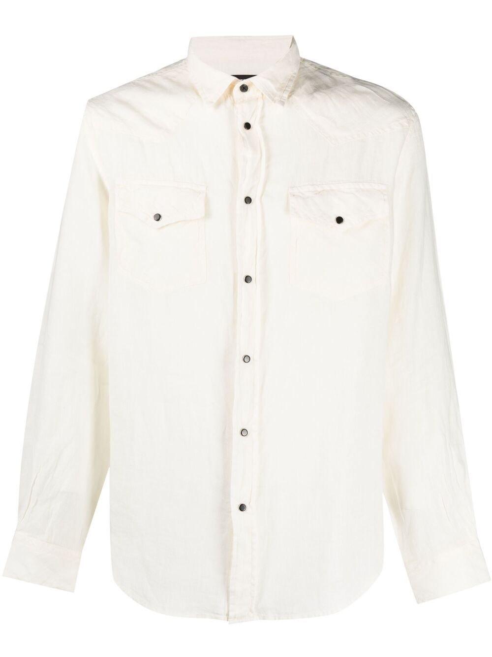 chest flap-pocket shirt - 1