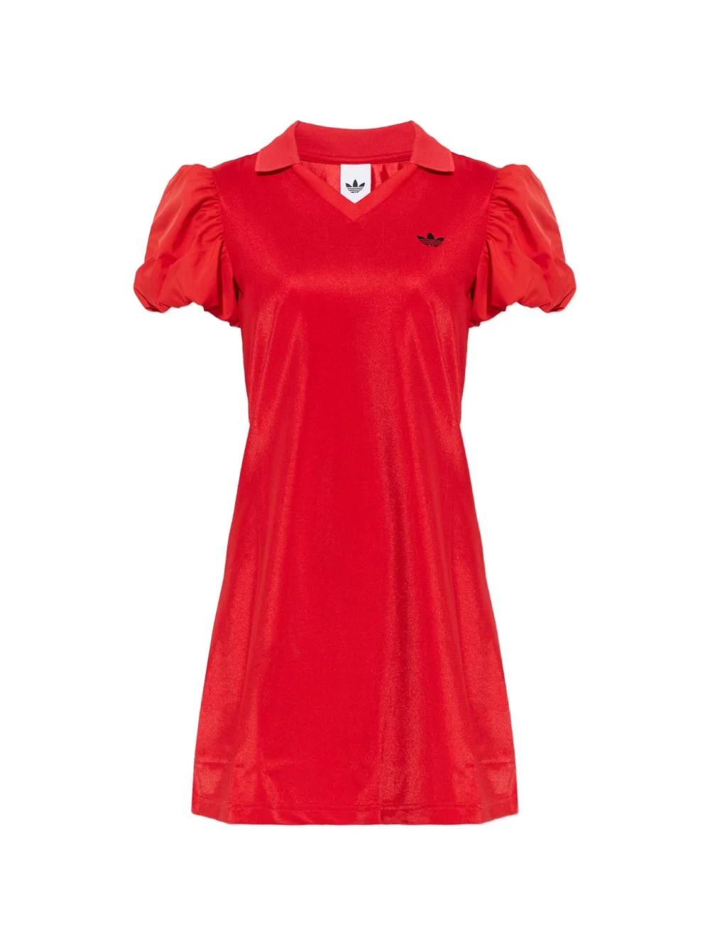 dress with balloon sleeves - 1