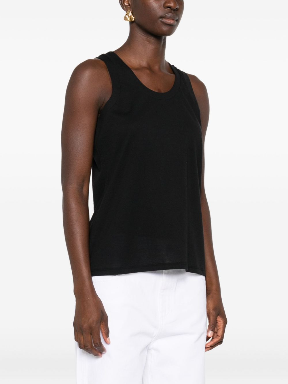 Isha round-neck sleeveless top - 3