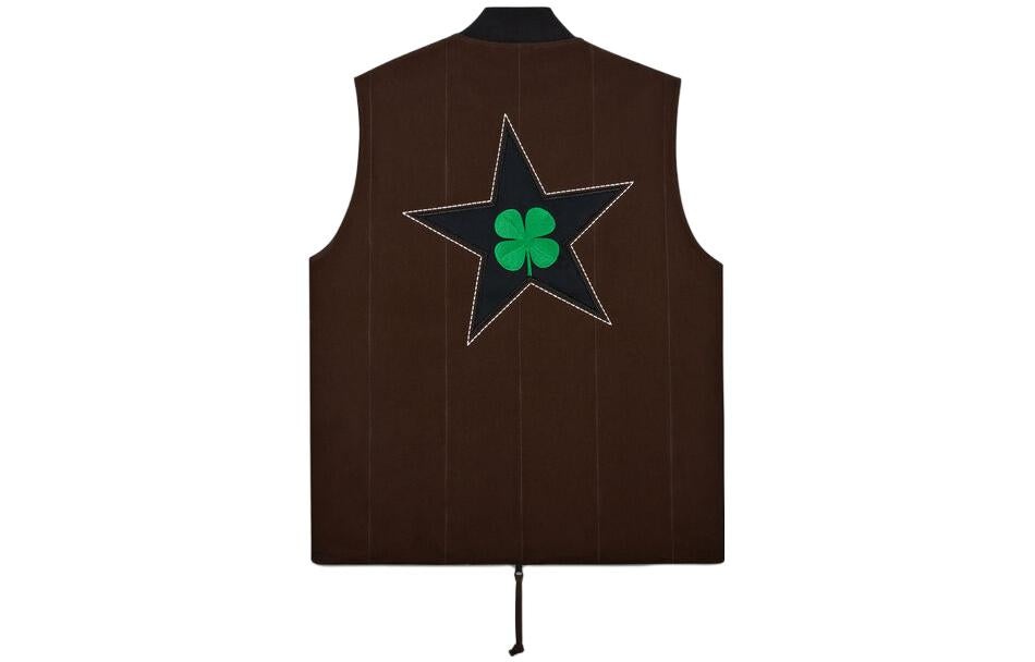 Converse x Patta Four-Leaf Clover Utility Reversible Padded Vest 'Java' 10024665-A01 - 2