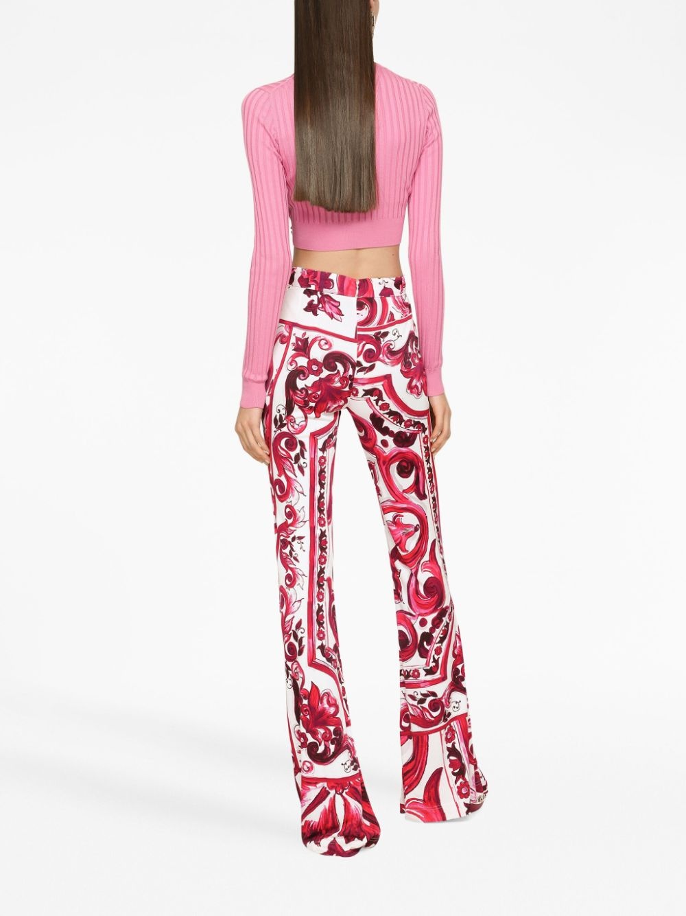 DG-plaque cropped top - 4